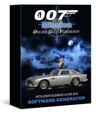 Mitgliederseite - 007 Mission - Online Geld verdienen - PLR Lizenz
